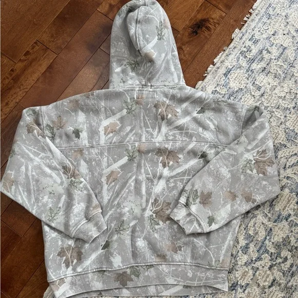 Abercrombie & Fitch Gray Camouflage Hoodie - Picture 3 of 3